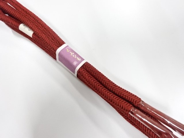 未使用品　正絹　手組帯締め